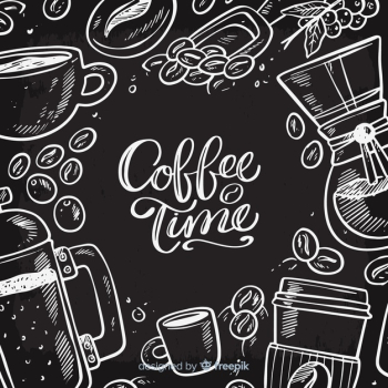 Blackboard food background Blackboard food background