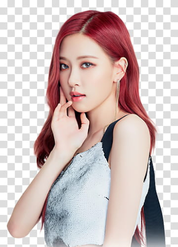 BLACKPINK x OLENS, Rose from BlackPink transparent background PNG clipart