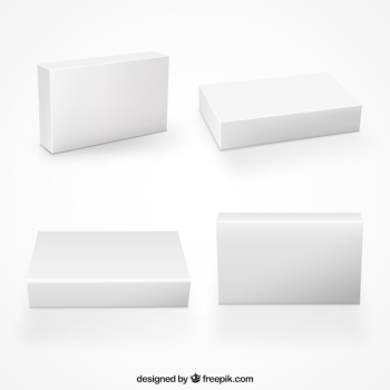 Blank boxes collection Blank boxes collection