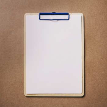 Blank clipboard Blank clipboard