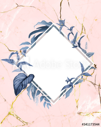 Blank floral badge Blank floral badge
