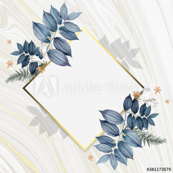 Blank floral badge Blank floral badge