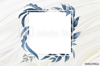 Blank floral badge Blank floral badge