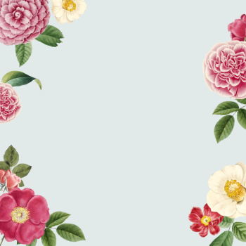 Blank floral copy space Blank floral copy space