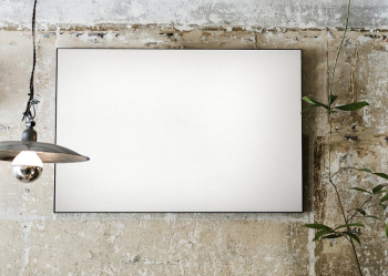 Blank mockup frame on a wall | Free PSD Mockup - rawpixel