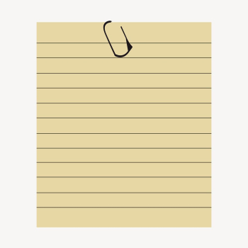 Blank paper note clipart, collage | Free PSD - rawpixel Blank paper note clipart, collage | Free PSD - rawpixel