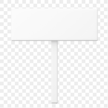 Blank sign png mockup, transparent | Free PNG Mockup - rawpixel