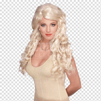 Blond Costume party Wig Clothing, others transparent background PNG clipart