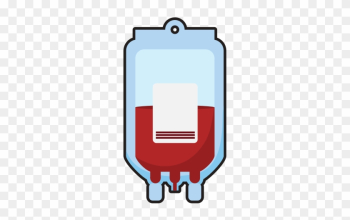 Blood Bag Icon Medical And Health Care - Medicine