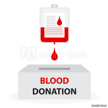 Blood donation concept Blood donation concept