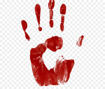 Blood Hand Clip art - Blood fingerprints Blood Hand Clip art - Blood fingerprints