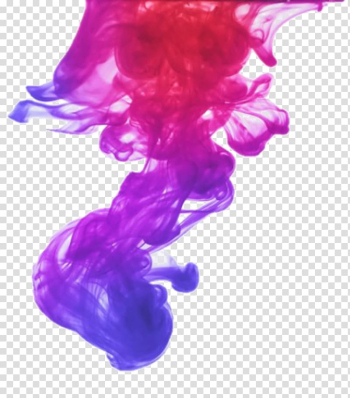 Blood Ink Rectum, Fantasy colored smoke, paint dissolved in water transparent background PNG clipart