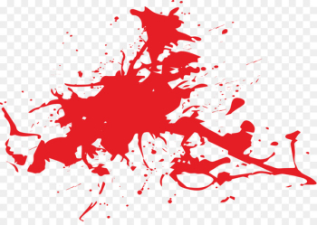 Blood Splatter film Clip art - Bright red splashes of blood 