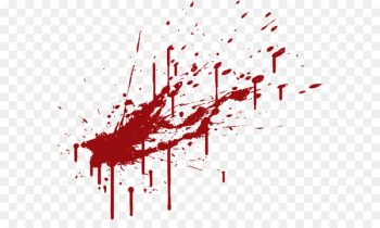 Bloodstain pattern analysis Clip art - Blood Spatter Png Clipart 