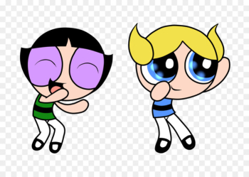 Blossom, Bubbles and Buttercup Cartoon Network Mojo Jojo Artist - buttercup graphic 