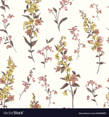 blossom flower repeat design fabric printing