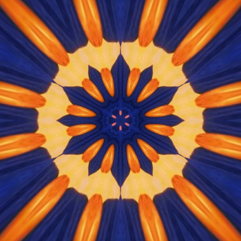 Blue and Orange modern art Blue and Orange modern art