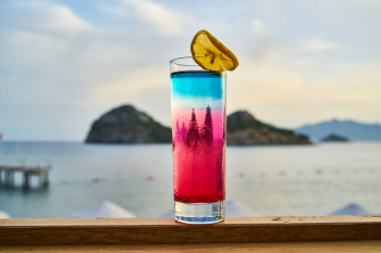 Blue And Pink Beverage Blue And Pink Beverage