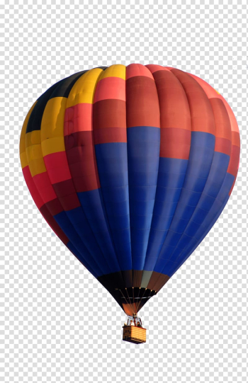 Blue and red hot air balloon, Hot air ballooning Flight Atmosphere of Earth, hot air ballon transparent background PNG clipart