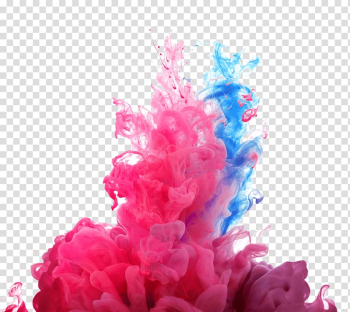 Blue and red smoke illustration, 1440p High-definition video LG G3 Display resolution , Multicolored color smoke transparent background PNG clipart