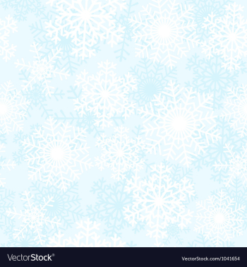 Blue and white snowflakes background Royalty Free Vector