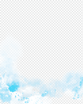 blue and white template border, Heart, Watercolor Clouds, watercolor Painting, texture, blue png