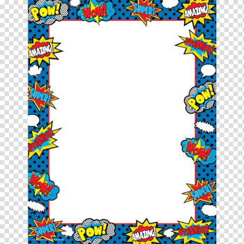 Blue and yellow frame illustration, Spider-Man Name tag Superhero Label Superman, recyclable resources transparent background PNG clipart