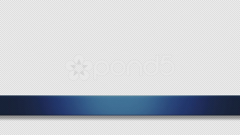 Blue Animated Lower Third Title Strap - Alpha Channel ...