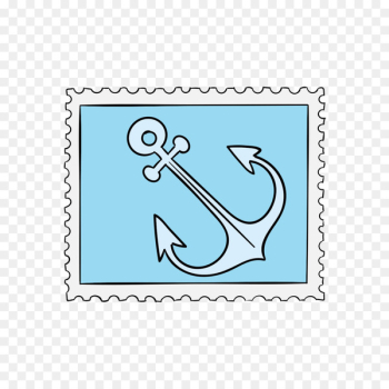 Blue - Blue anchor stamps Blue - Blue anchor stamps