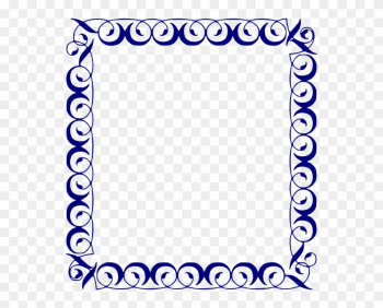 Blue Border Clip Art - Border Clip Art