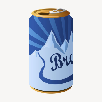 Blue can clipart, product packaging | Free PSD - rawpixel Blue can clipart, product packaging | Free PSD - rawpixel