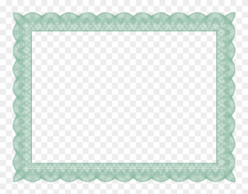 Blue Certificate Border Png