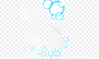 Blue Clip art - Fresh blue bubble circle 