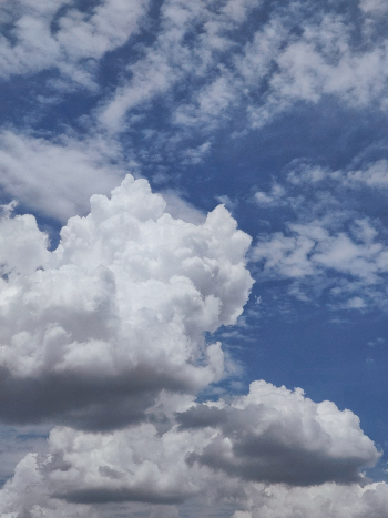 Blue Cloudy Sky Blue Cloudy Sky