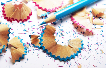 Blue Coloured Pencil Blue Coloured Pencil
