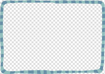 Blue Computer file, Blue border transparent background PNG clipart