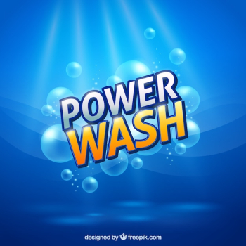 Blue detergent background with bubbles Blue detergent background with bubbles