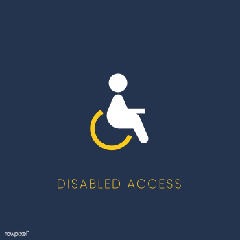 Blue disabled access icon sign vector | Free stock vector - 538315 Blue disabled access icon sign vector | Free stock vector - 538315