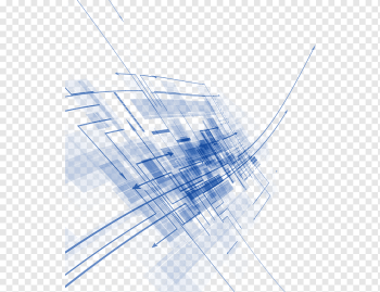 Blue Euclidean, Abstract background material, blue and white digital line, template, angle, shading png