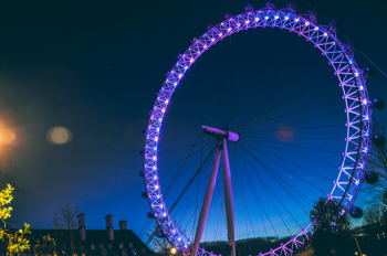 Blue Ferris Wheel Blue Ferris Wheel