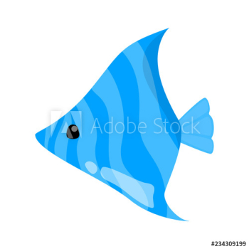 Blue fish scalar Blue fish scalar