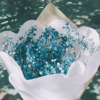 blue flower bouquet blue flower bouquet