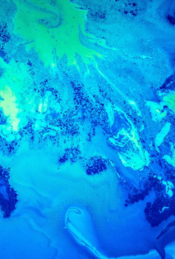 blue fluid painting blue fluid painting