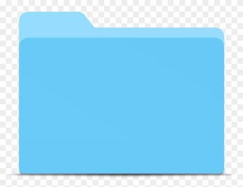 Blue Folder Without Solid Lines - Mac Folder Icon Png Blue Folder Without Solid Lines - Mac Folder Icon Png