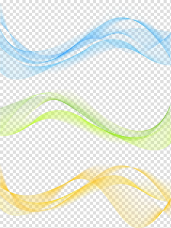 Blue, green, and yellow spiral illustration, Line Curve, Beautiful curves line transparent background PNG clipart