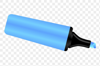 Blue highlighter pen png sticker, | Free PNG - rawpixel Blue highlighter pen png sticker, | Free PNG - rawpixel
