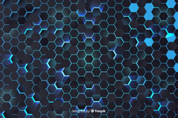 Blue honeycomb background Free Vector Blue honeycomb background Free Vector