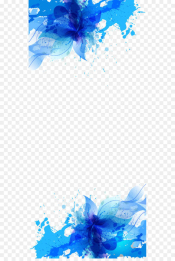 Blue Illustration - Blue shading Blue Illustration - Blue shading
