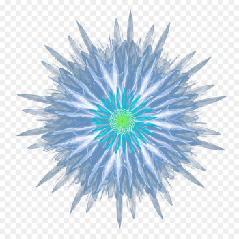 Blue Light Flower - Cool fantastic blue flower top view Blue Light Flower - Cool fantastic blue flower top view