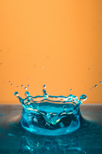 Blue Liquid Illustration Blue Liquid Illustration